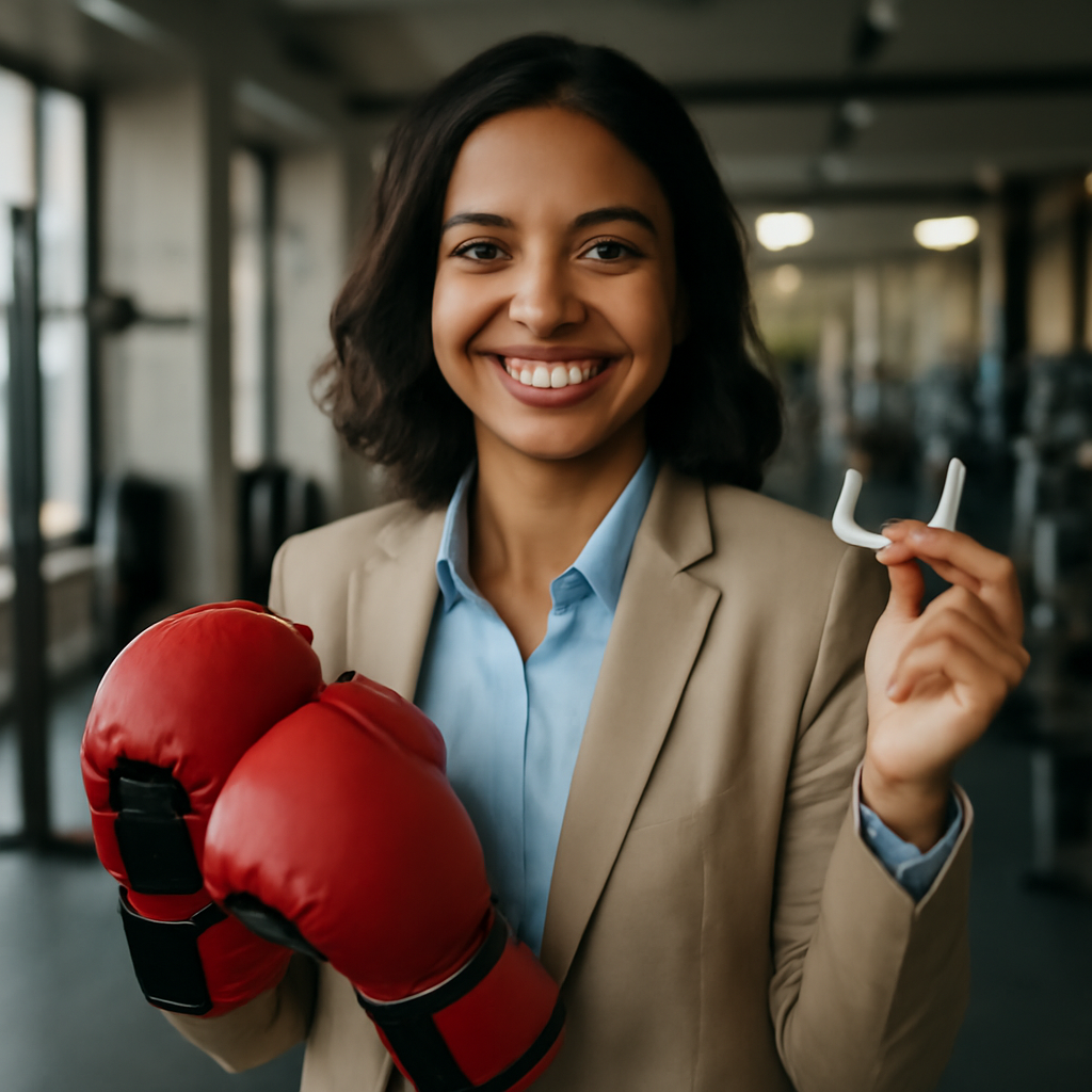 Sorriso profissional, treino pesado: como proteger sua imagem fora do tatame sem reduzir performance