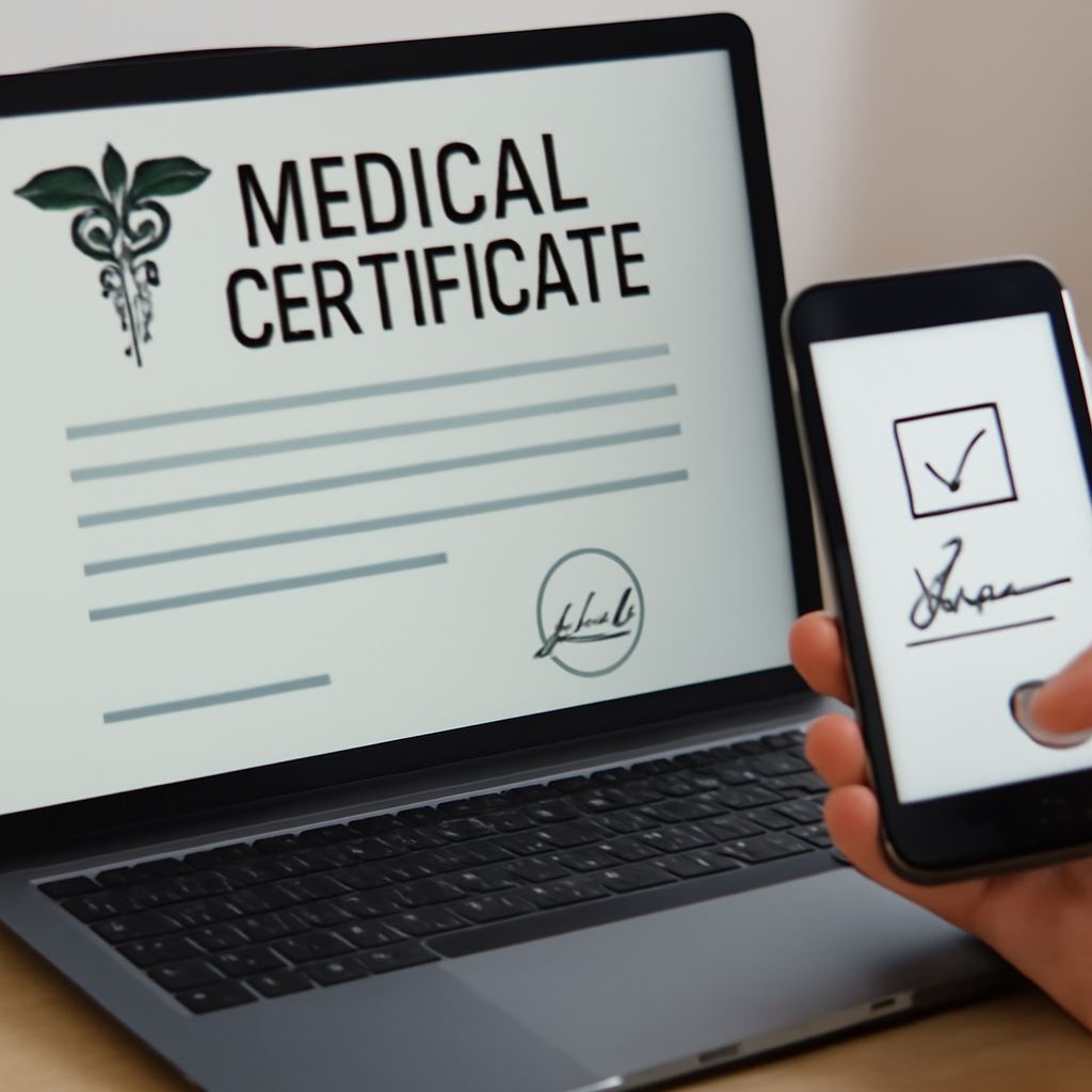comprar atestado médico online